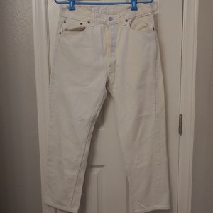Vintage levis 501s White